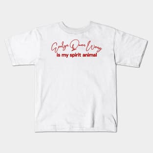 Evelyn Quan Wang Is My Spirit Animal Kids T-Shirt